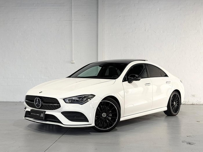 2021 Mercedes-Benz CLA-Class CLA250 C118 Four Wheel Drive Polar White