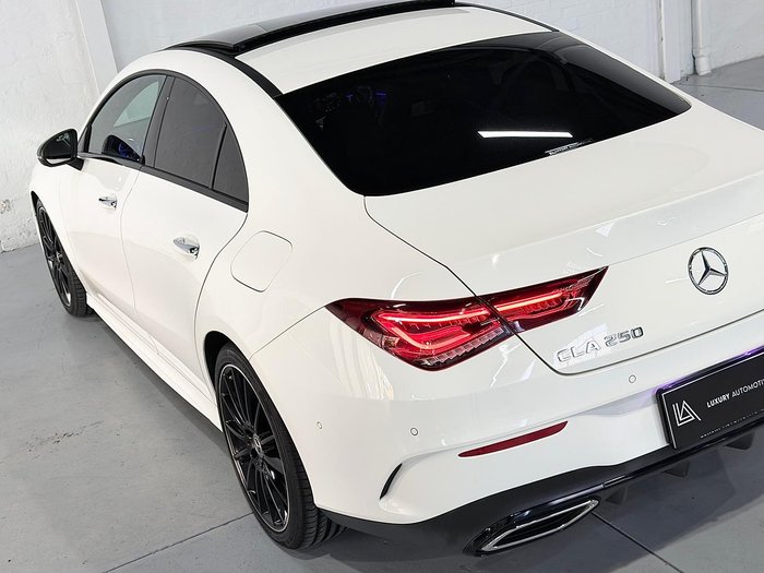 2021 Mercedes-Benz CLA-Class CLA250 C118 Four Wheel Drive Polar White