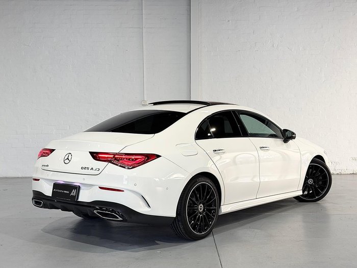 2021 Mercedes-Benz CLA-Class CLA250 C118 Four Wheel Drive Polar White