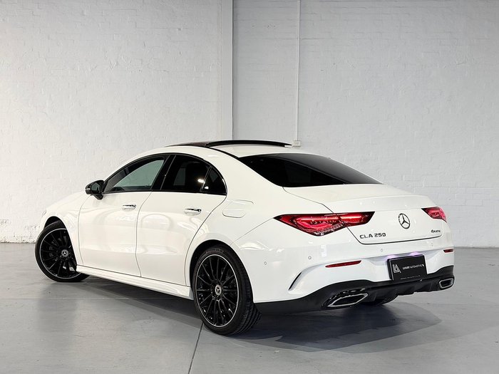 2021 Mercedes-Benz CLA-Class CLA250 C118 Four Wheel Drive Polar White