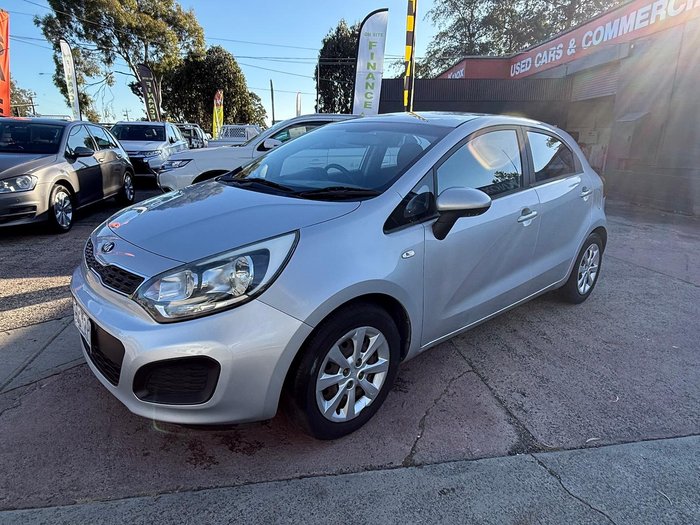 2014 Kia Rio S UB MY14 Bright Silver