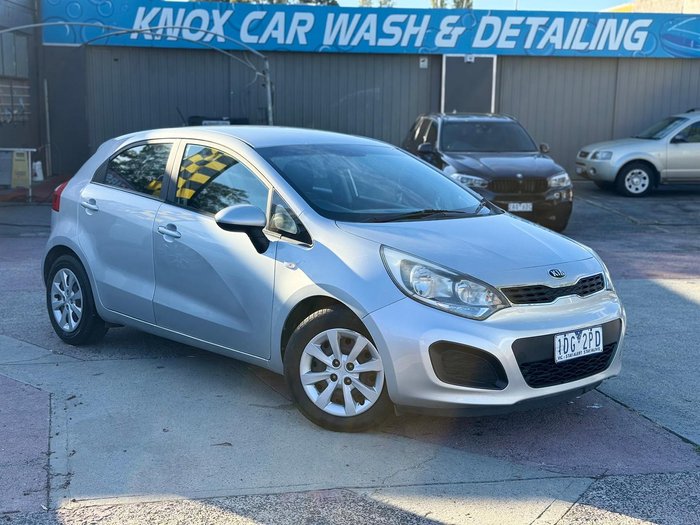 2014 Kia Rio S UB MY14 Bright Silver