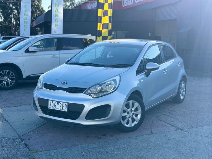 2014 Kia Rio S UB MY14 Bright Silver