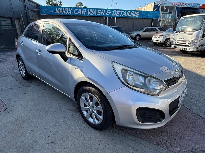 2014 Kia Rio S UB MY14 Bright Silver