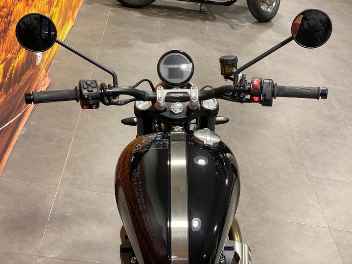 2025 Triumph Scrambler 1200 X Scrambler Black