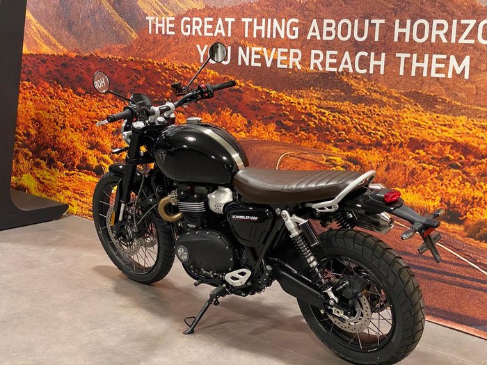 2025 Triumph Scrambler 1200 X Scrambler Black
