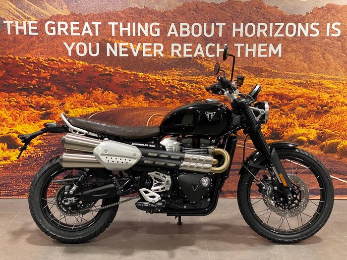 2025 Triumph Scrambler 1200 X Scrambler Black