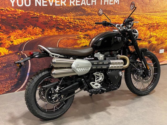 2025 Triumph Scrambler 1200 X Scrambler Black