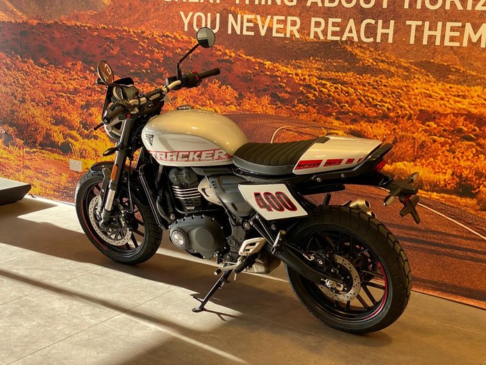 2026 Triumph Tracker 400 Tracker Silver