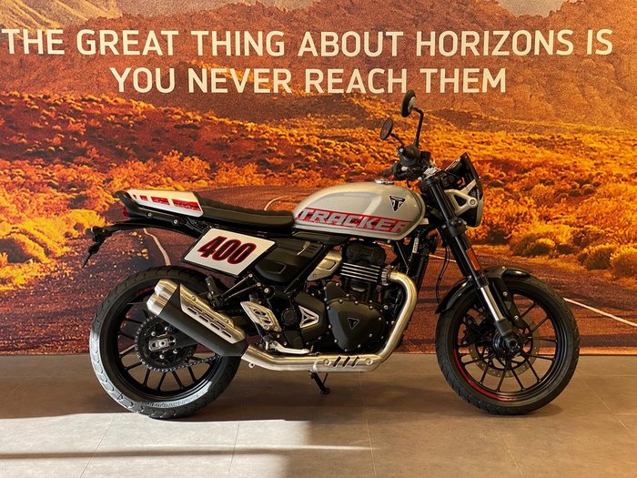 2026 Triumph Tracker 400 Tracker Silver