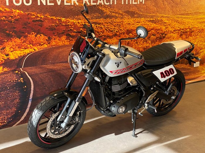 2026 Triumph Tracker 400 Tracker Silver