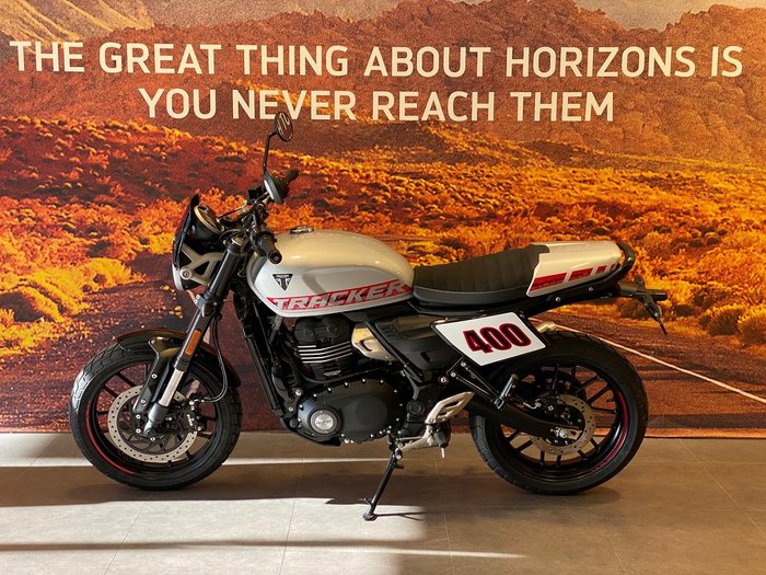 2026 Triumph Tracker 400 Tracker Silver