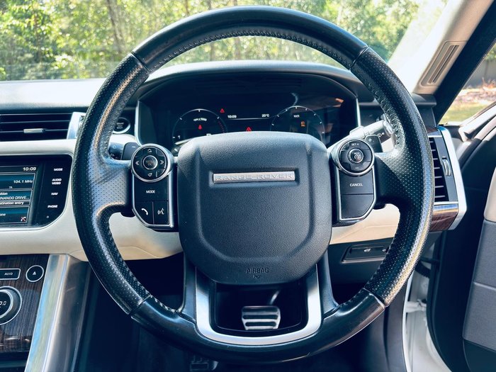 2014 Land Rover Range Rover Sport SDV8 HSE Dynamic L494 MY14.5 4X4 Dual Range Fuji White