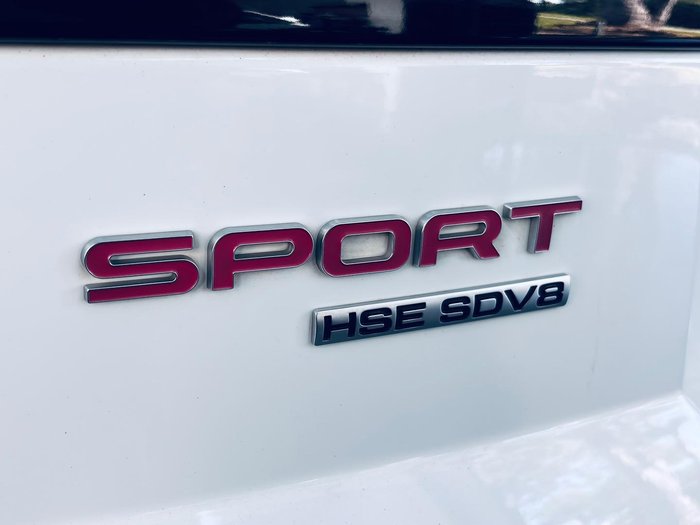 2014 Land Rover Range Rover Sport SDV8 HSE Dynamic L494 MY14.5 4X4 Dual Range Fuji White