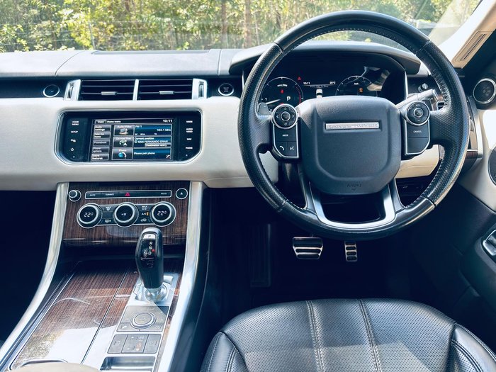 2014 Land Rover Range Rover Sport SDV8 HSE Dynamic L494 MY14.5 4X4 Dual Range Fuji White