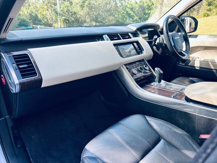 2014 Land Rover Range Rover Sport SDV8 HSE Dynamic L494 MY14.5 4X4 Dual Range Fuji White