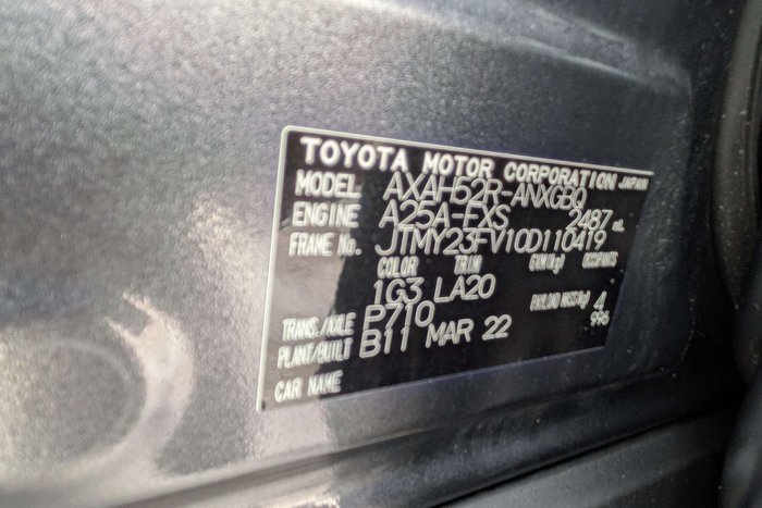 2022 Toyota RAV4 Cruiser