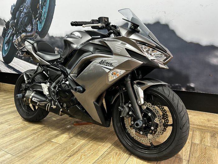 2021 Kawasaki NINJA 650L (LAMS) EX650MMFAW GREY