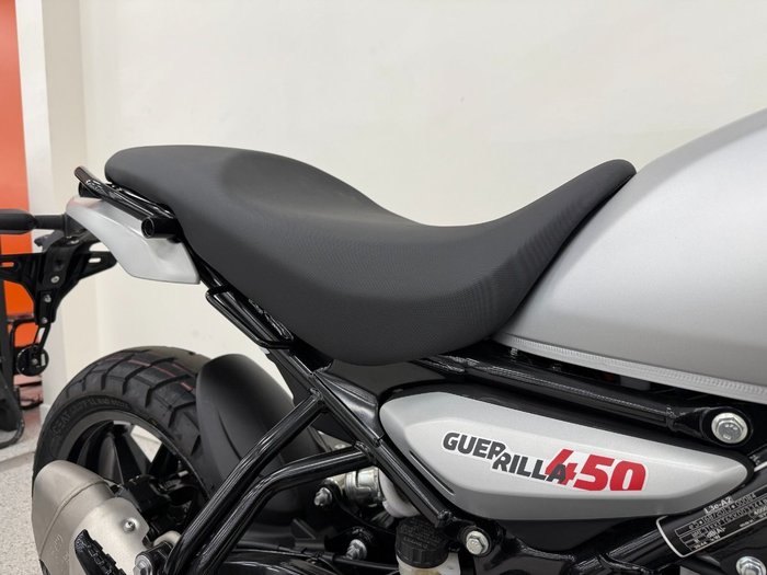 2026 Royal Enfield GUERILLA 450 Silver