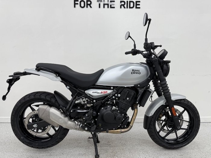 2026 Royal Enfield GUERILLA 450 Silver