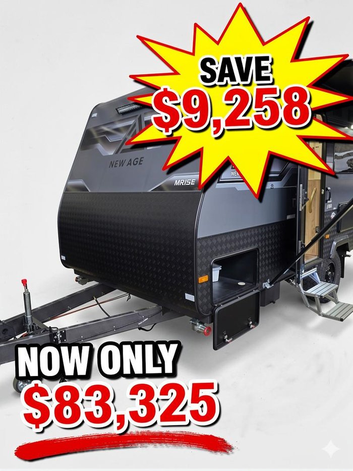 2025 New Age Caravans 15' New Age Manta Ray Expedition Save $9,258 Was $92,584