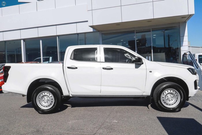 2025 Isuzu D-MAX SX High Ride MY25.5 4x2 Mineral White