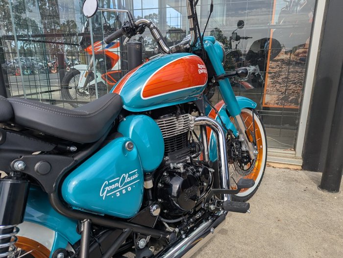 2026 Royal Enfield (see Also Enfiel GOAN 350 TRIP TEAL