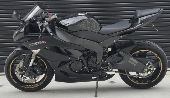 2011 Kawasaki Ninja ZX-6R (ZX600R) Ninja Black