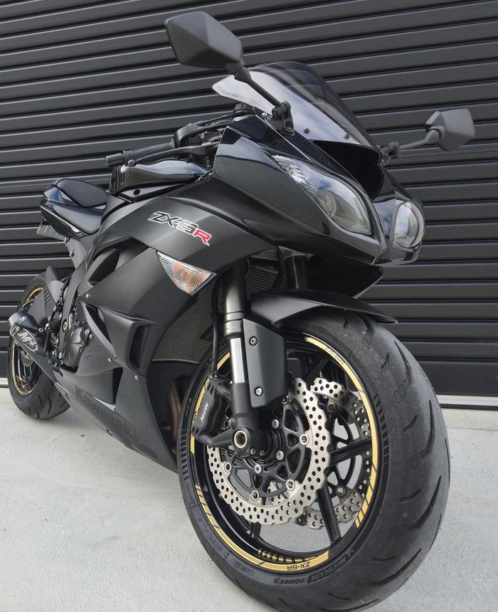 2011 Kawasaki Ninja ZX-6R (ZX600R) Ninja Black