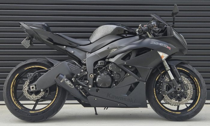2011 Kawasaki Ninja ZX-6R (ZX600R) Ninja Black