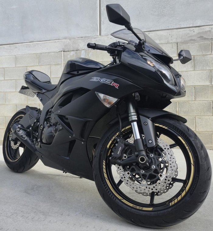 2011 Kawasaki Ninja ZX-6R (ZX600R) Ninja Black