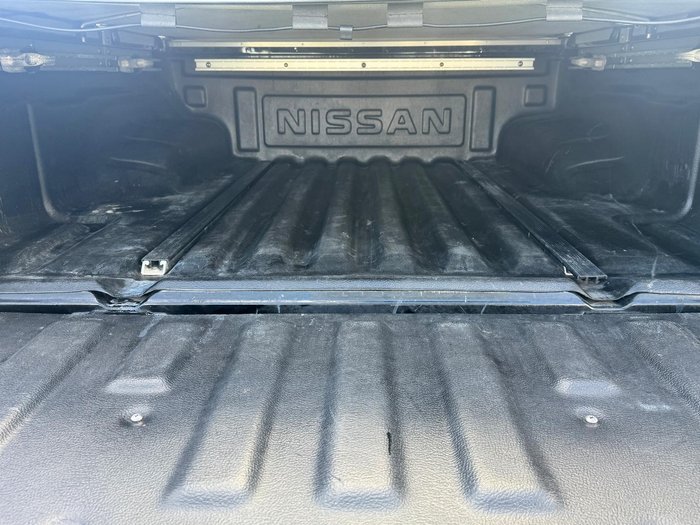 2013 Nissan Navara ST D40 Series 6 4X4 Dual Range Midnight Black