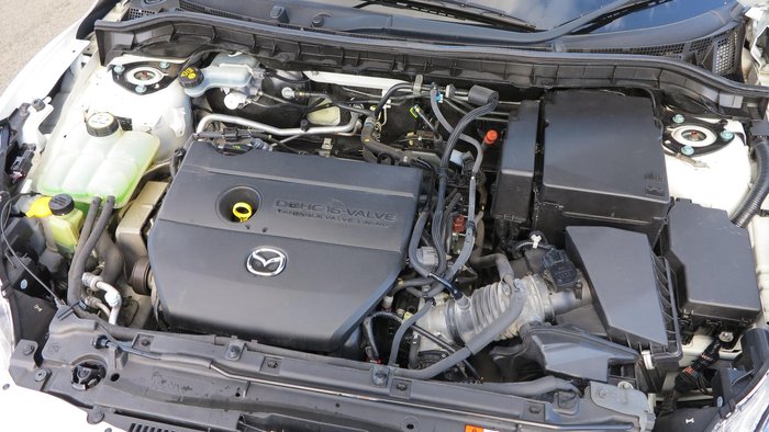 2010 Mazda 3 Neo BL Series 1 MY10 Crystal White Pearl