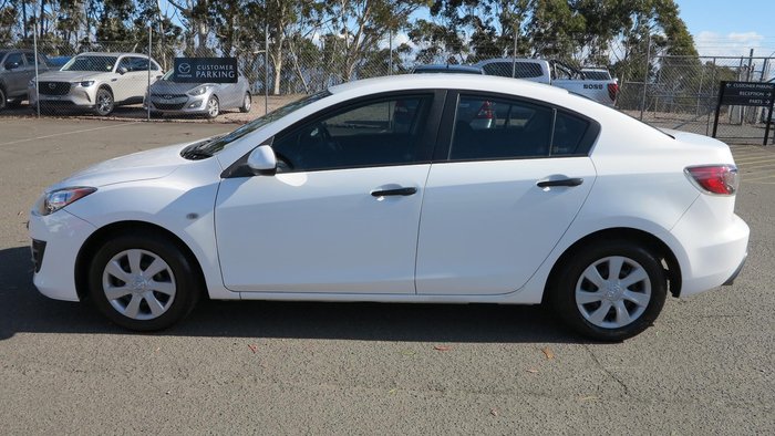 2010 Mazda 3 Neo BL Series 1 MY10 Crystal White Pearl