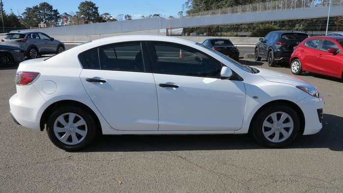 2010 Mazda 3 Neo BL Series 1 MY10 Crystal White Pearl