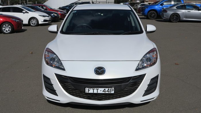 2010 Mazda 3 Neo BL Series 1 MY10 Crystal White Pearl