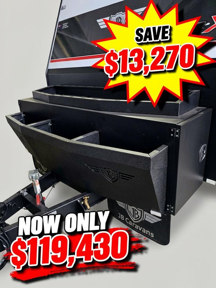 2026 JB Caravans 17'10 Gator X Save $13,270 Was $132,700