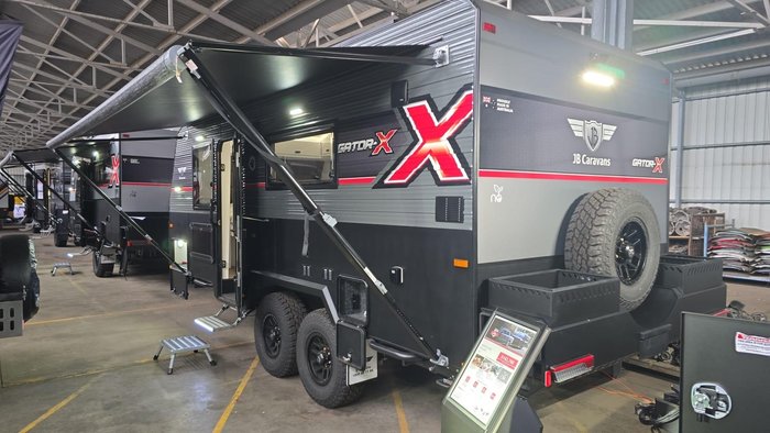 2026 JB Caravans 18'6 Gator X Tandem Club King Bed