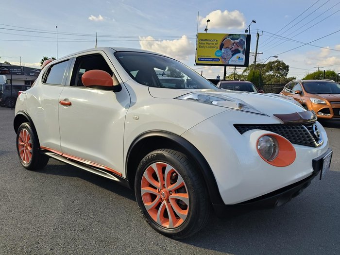 2014 Nissan JUKE ST F15 MY14 Ivory Pearl