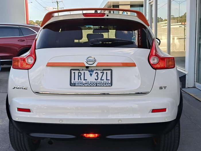 2014 Nissan JUKE ST F15 MY14 Ivory Pearl
