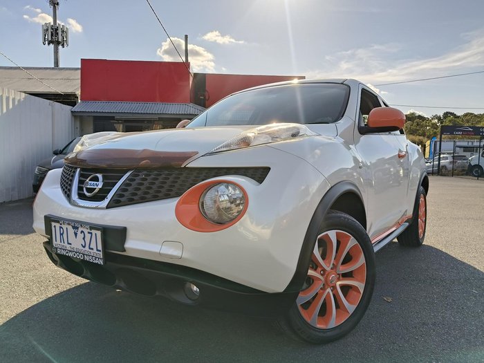 2014 Nissan JUKE ST F15 MY14 Ivory Pearl