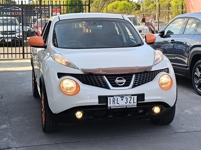 2014 Nissan JUKE ST F15 MY14 Ivory Pearl