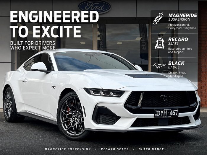2025 Ford Mustang GT FO MY25 Oxford White