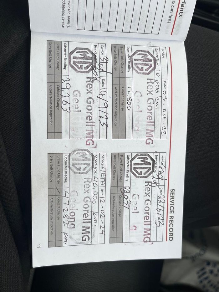 2022 MG ZS Excite