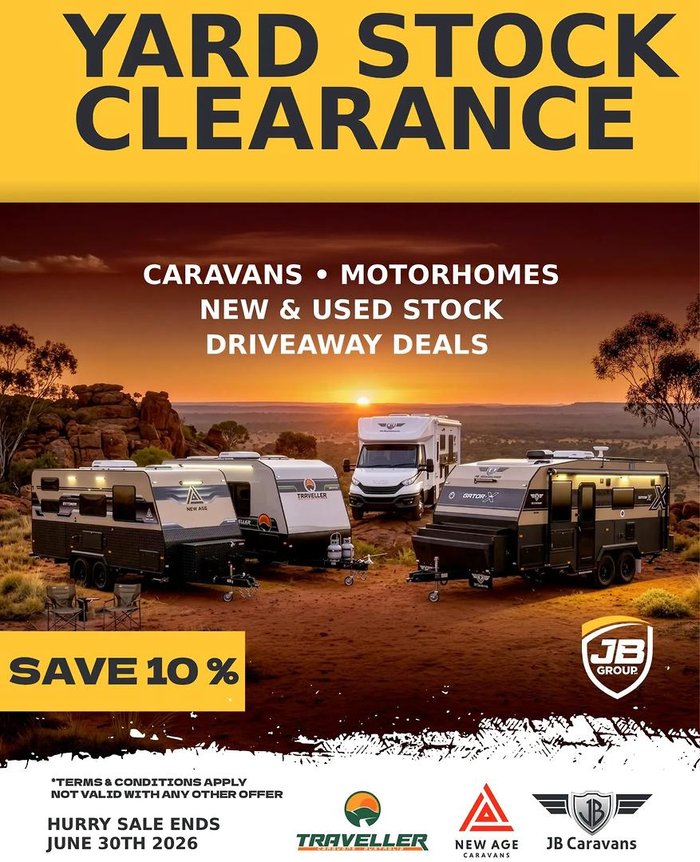 2026 JB Caravans Dirt Road Xtreme Save $12,670 Was $126,700