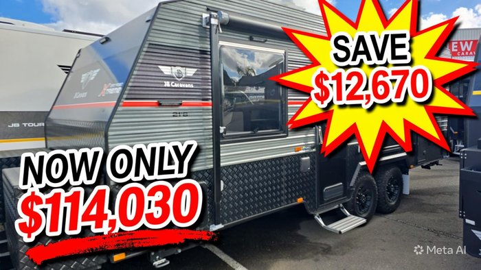 2026 JB Caravans Dirt Road Xtreme Save $12,670 Was $126,700