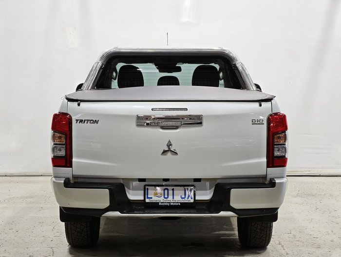 2018 Mitsubishi Triton GLS MQ MY18 4X4 Dual Range White