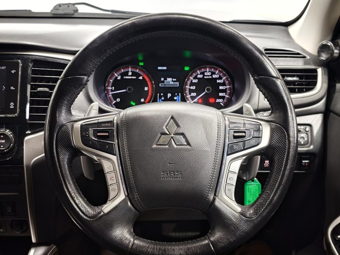 2018 Mitsubishi Triton GLS MQ MY18 4X4 Dual Range White