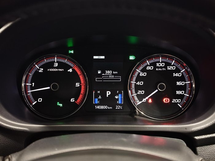 2018 Mitsubishi Triton GLS MQ MY18 4X4 Dual Range White