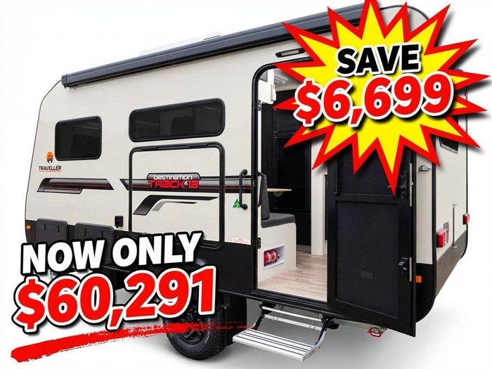 2026 Traveller Track 13' Save $6,699 Was $66,990
